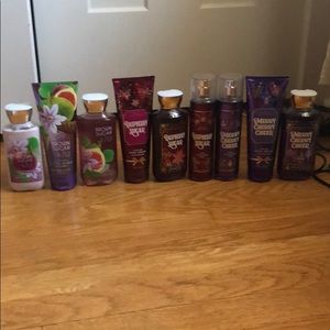 HUGE bath and body works set